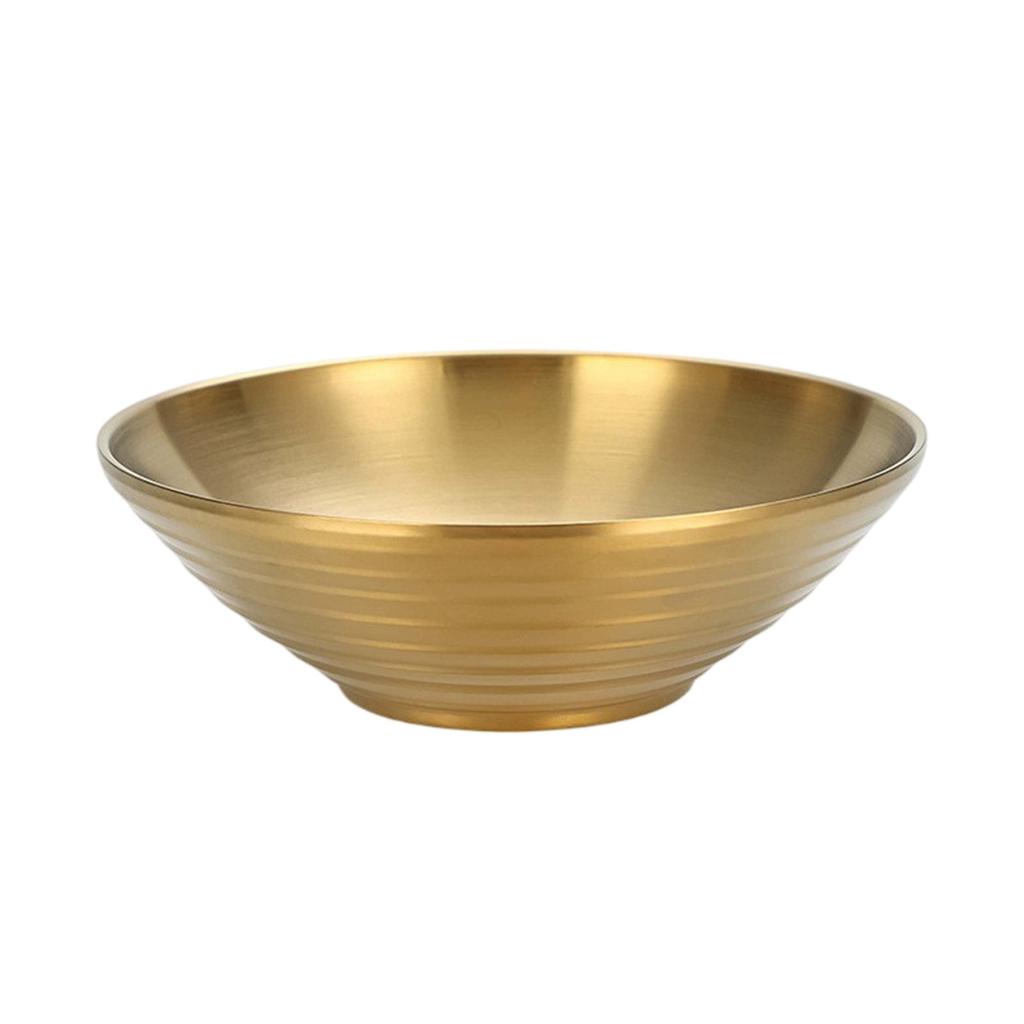 Japanese- Stainless Steel Conical Bowl, Korean- Ramen Bowl, Stainless Steel Bowl, Instant Noodle Bowl, -scalding Horn Bowl.