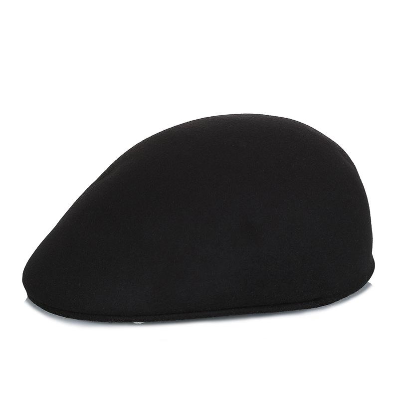 Hat Men's woolen forward hat regardless of age and gender Multi-colored women's autumn and winter cold protection