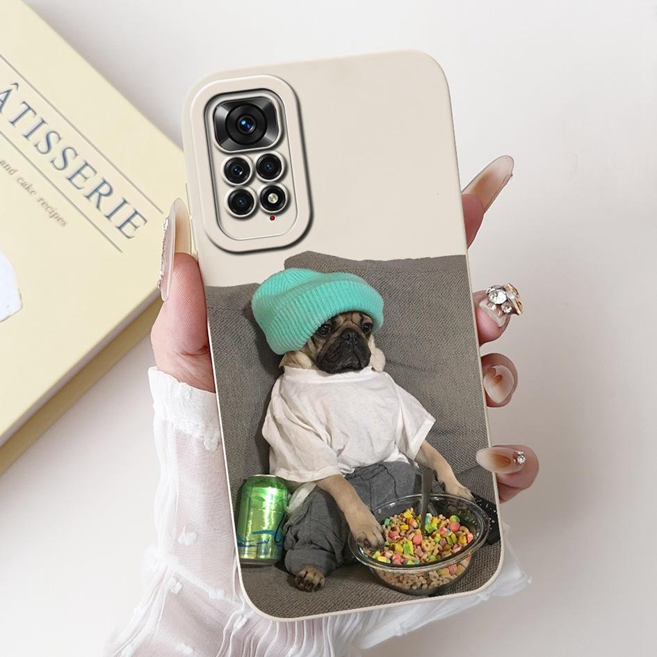 For Redmi Note 11 Case Note 11s 4G Soft Silicone TPU Cute Cover For Xiaomi Redmi Note 11 Pro 5G Phone Case On Redmi Note11s Capa