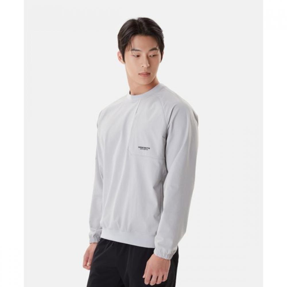 

Толстовка Descente с нагрудным карманом, светло-серая LGRYLIGHTGREY/100