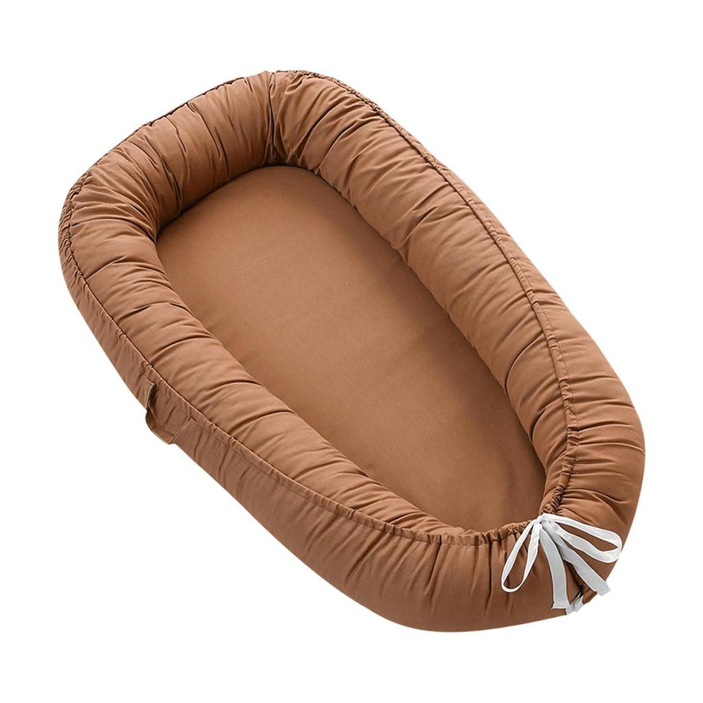 Foldable Portable Crib Bionic Baby Bed - Washable & Compressible for Newborns