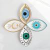 Multipurpose Creative Oval Eye Shaped Jewelry Tray Sturdy Ceramic Rings Holder Accessory for Fashionable Women Ladies