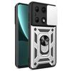 For Xiaomi Redmi Note 13 Pro 4G/Poco M6 Pro 4G Phone Case Slide Lens Guard Bump Proof PC+TPU Shell