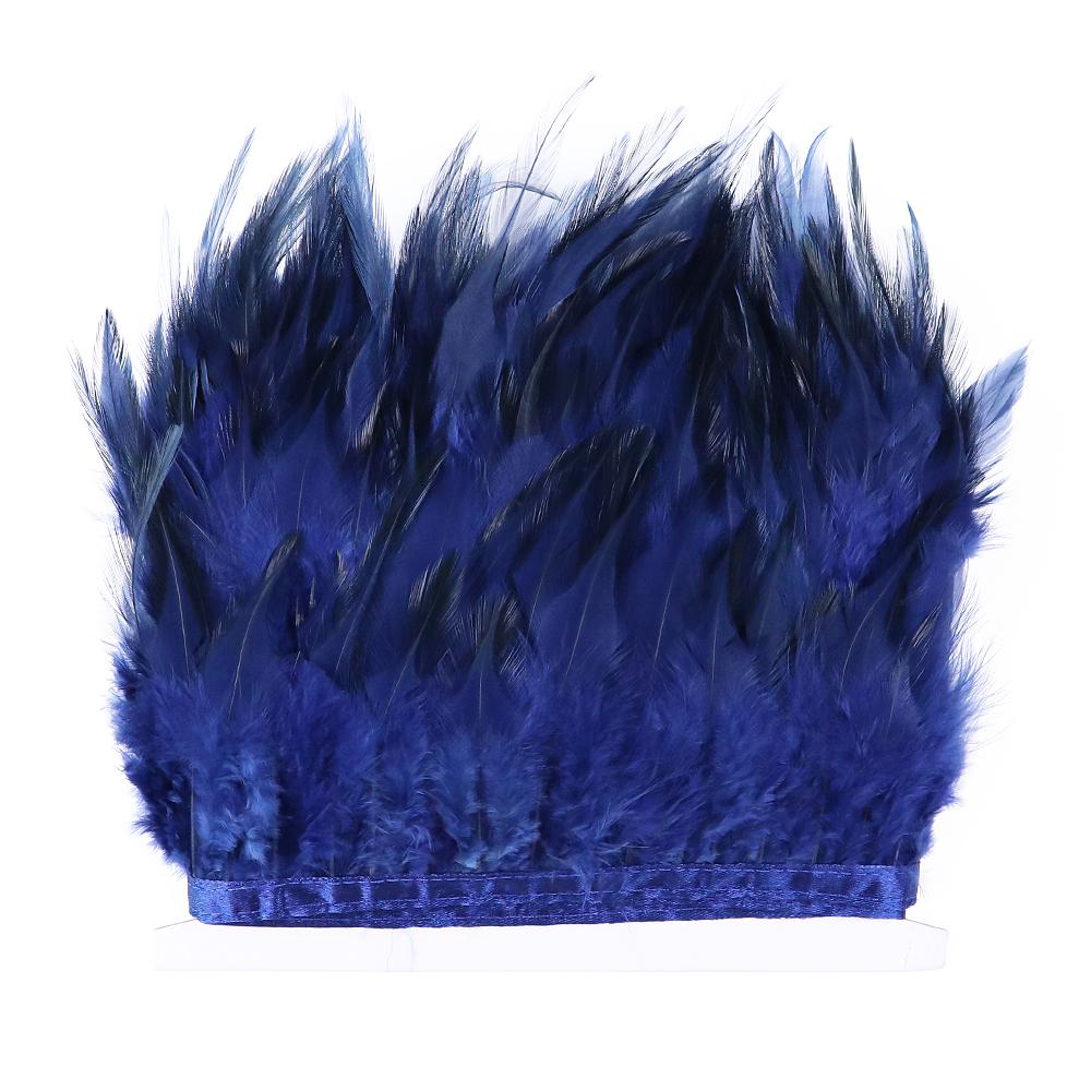 Feather4-6inch High Quality Chicken Feathers Trim Fringe 1meter Mint Green Rooster Feather Ribbon  Wedding Dress Creative Crafts Plumes