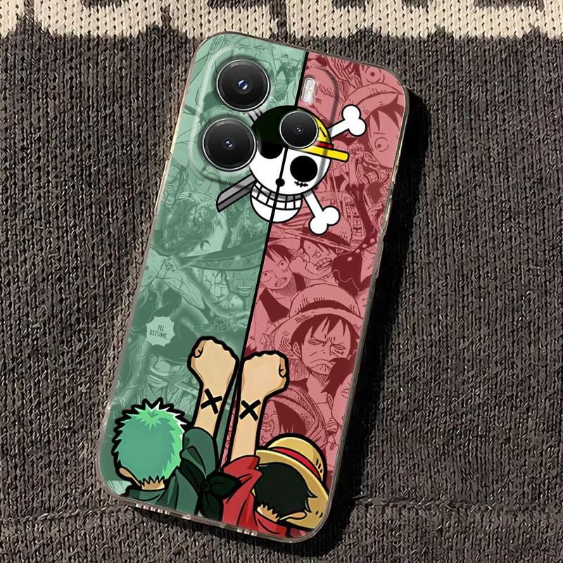Luffy Zoro Anime One Pieces Case For Xiaomi Redmi Note 15 14 13 12 11 10 Pro Plus Cover For Redmi 15C 15 14C 13C 12C Phone Cases