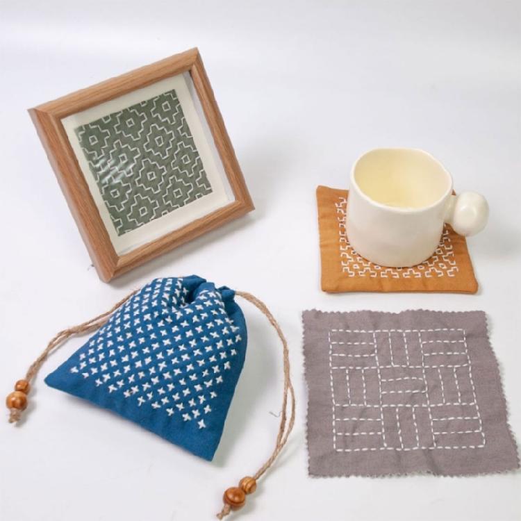 Embroidery Thread Needle Embroidery Pattern Transfer Paper Set for Craft Project Clothing Making