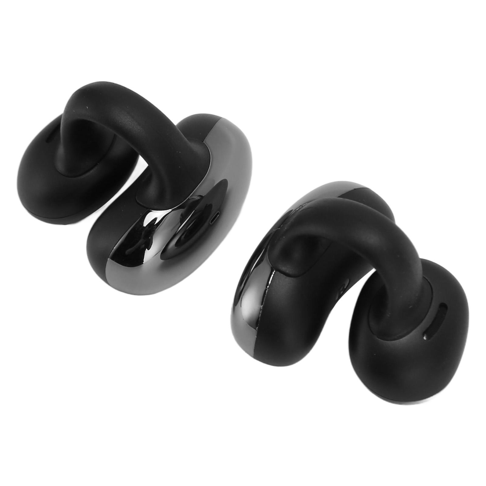 

Wireless Ear Clip Hea hones 5.3 Waterproof Intelligent Noise Reduction Bone Conduction Earbuds