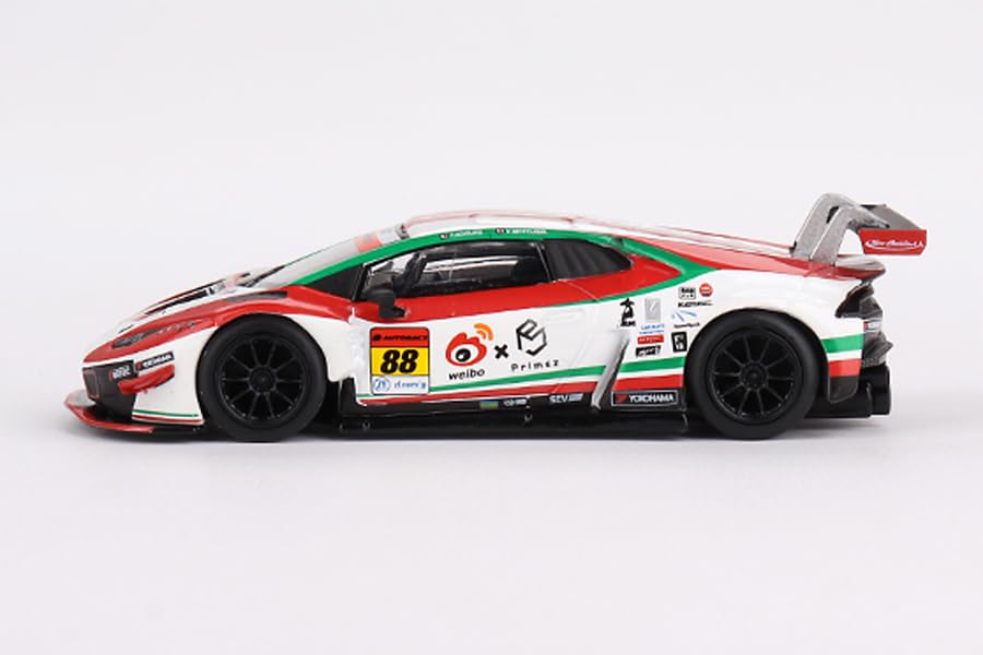 TrueScale Miniatures MINI GT 164 Lamborghini Huracan GT3 EVO #88 JLOC 2022 Super GT Series Left-hand Drive Japan Exclusive Finished Product