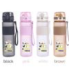 550ml Snoopys Water Bottles Cute Cartoon Drinking Cup Portable Cups Women High Quality Sport Leak Proof Mug Bottle Birthday Gift