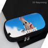 Fortnite Cartoon Multi-Function Pencil Case - Zipper Design, Large Capacity Storage, Multi-Compartment Organizer, Learning Gifts