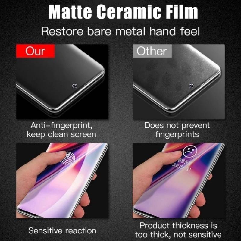 Samsung Galaxy S21 S22 S23 S24 S25 Ultra Plus Polymer Nano Full Ceramic Film Screen Protector 9D Clear Matte Privacy