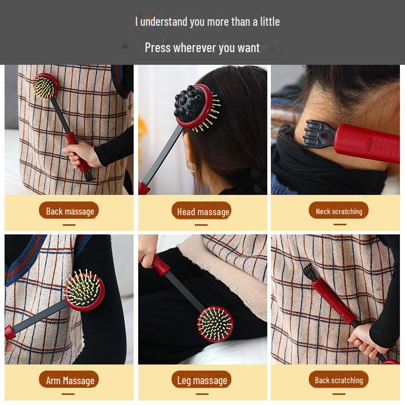 Massage and Fitness Hammer: Tapping, Scratching, Slapping, Leg Therapy Stick