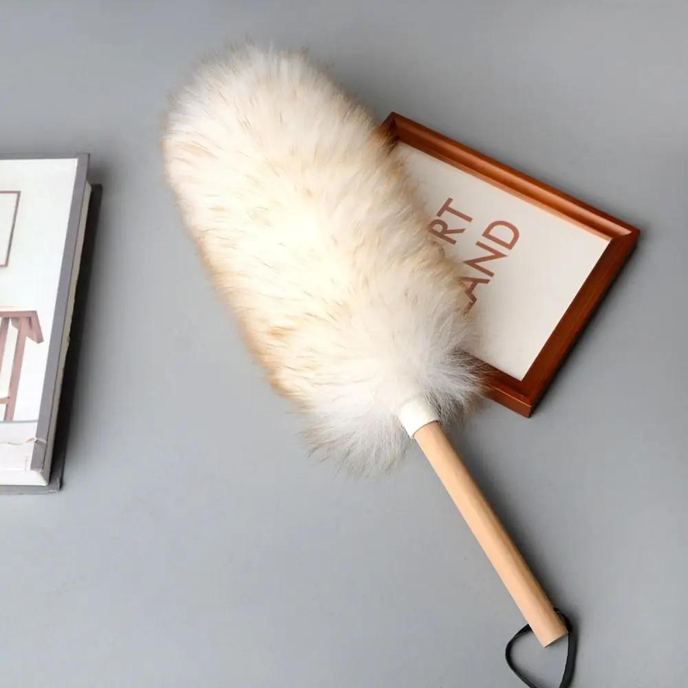 Wool Duster Household Cleaning Dust Duster Brush Car Cleaning Sweeping Dust Home Daily Use Washable Clean Houseware Tools use