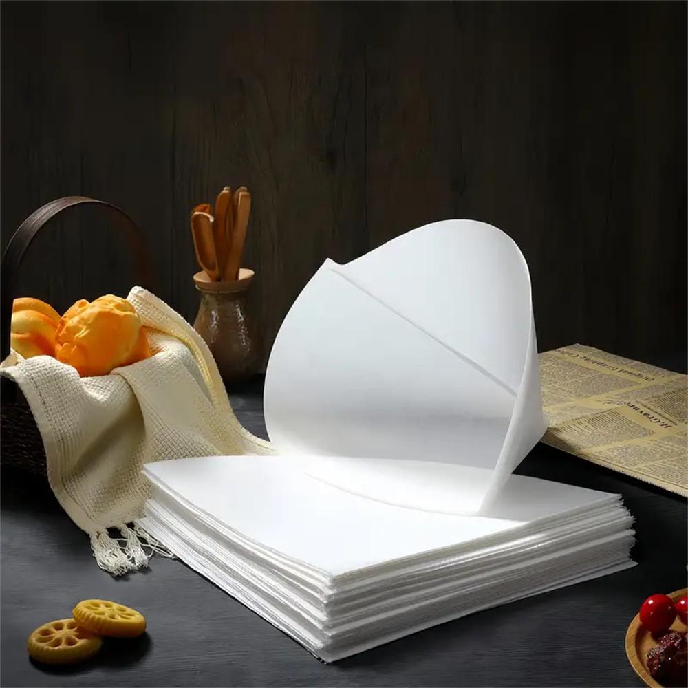 80pcs Coffee Filter V-Cup Filter Espresso Machine Moka Pot Filters Cup Cone-Shape Natural Paper for Pour Over Drip Coffee Make