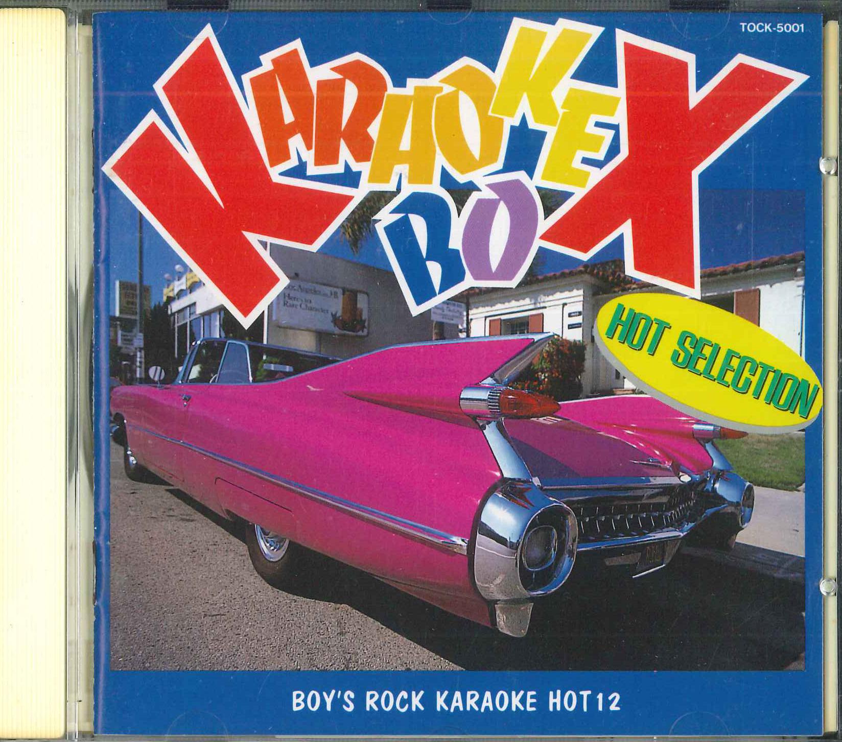 

CD KARAOKE - Boy s Rock Karaoke Hot12 TOCK5001 TOSHIBA EMI 1991 Japan Obi Japanese Pop/Rock Used