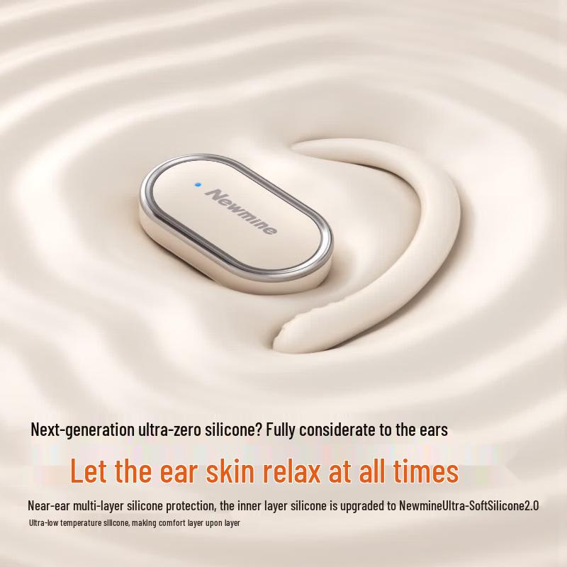 Newsmy LY12 Open-Ear Bone Conduction Bluetooth Headset with ANC