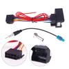 Car Stereo FM Audio ISO Wiring Harness Cable Radio Antenna Wire Adapte For 207 307 407 C3 C4 Auto DIY Accessories Radio Accessories 4