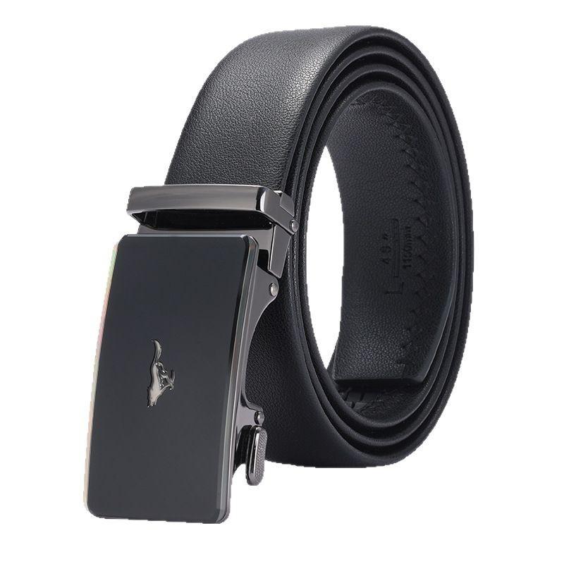 Belts for Men's Business Automatic Buckle Belt Belt Gift High Quality Trouser Belt
