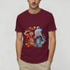 Unisex Megumin KonoSuba T Shirts Pure Cotton Clothes Novelty Short Sleeve Crewneck Tees Printed TShirts