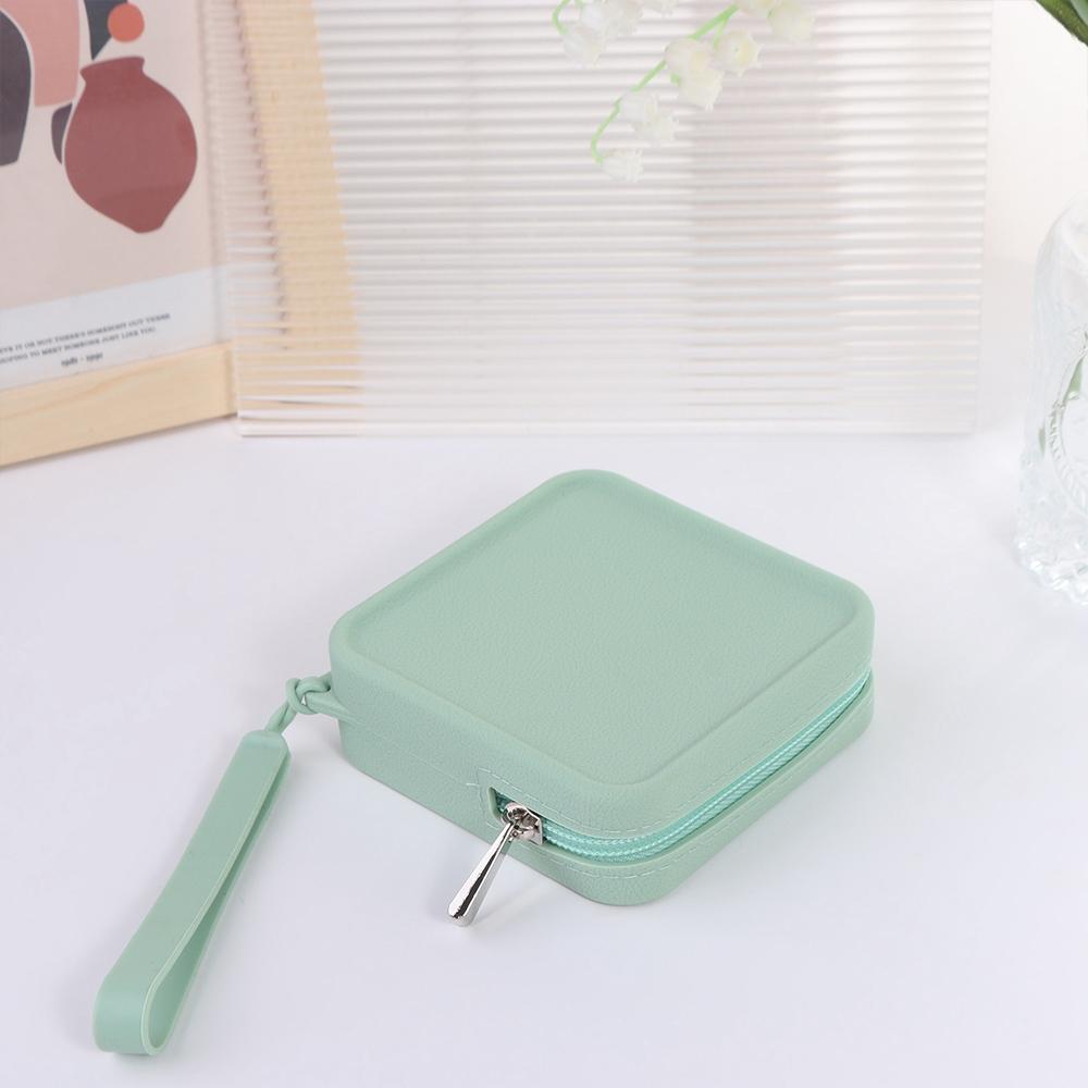 Mini Silicone Square Coin Purse Solid Color Small Item Bag Cute   Men