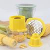 Multi Functional Corn Peeler Stainless Steel Easy To Use Thick Durable High-quality Material Kitchen Tool Grinding Ginger/Garlic