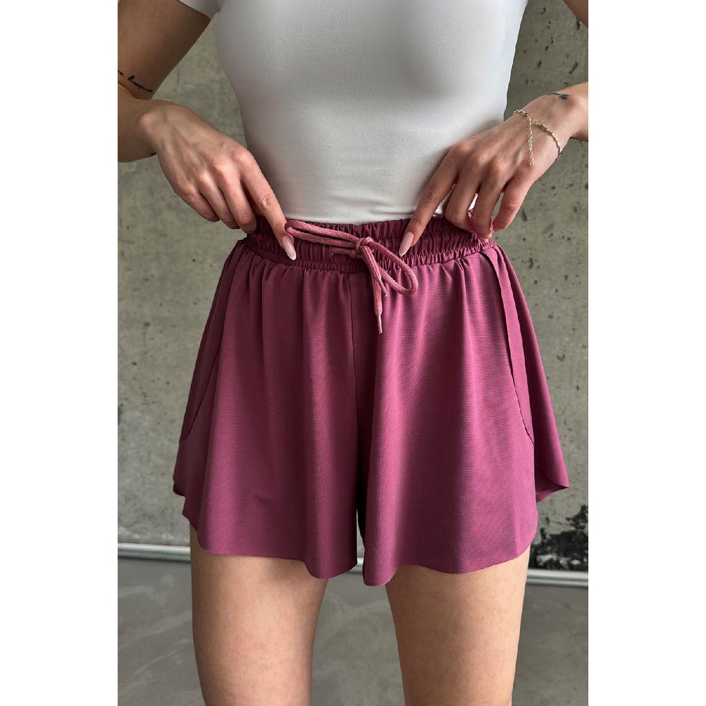 Black Loose-fit Tights Sports Shorts