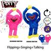 Flipping Huggy Wuggy Plush Toy Poppy Playtime Singing Talking Walking Kids Doll