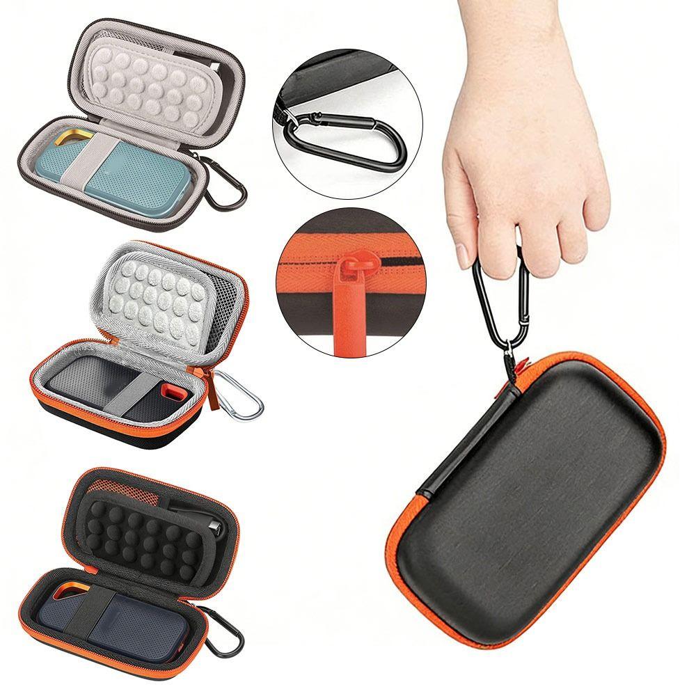Stoßfestes SSD-Gehäuse Wasserbeständige Schaumstoffauskleidung Externe Festplattenhülle Hartschalen-Schutztasche für E80/E30/E60/E81 Outdoor