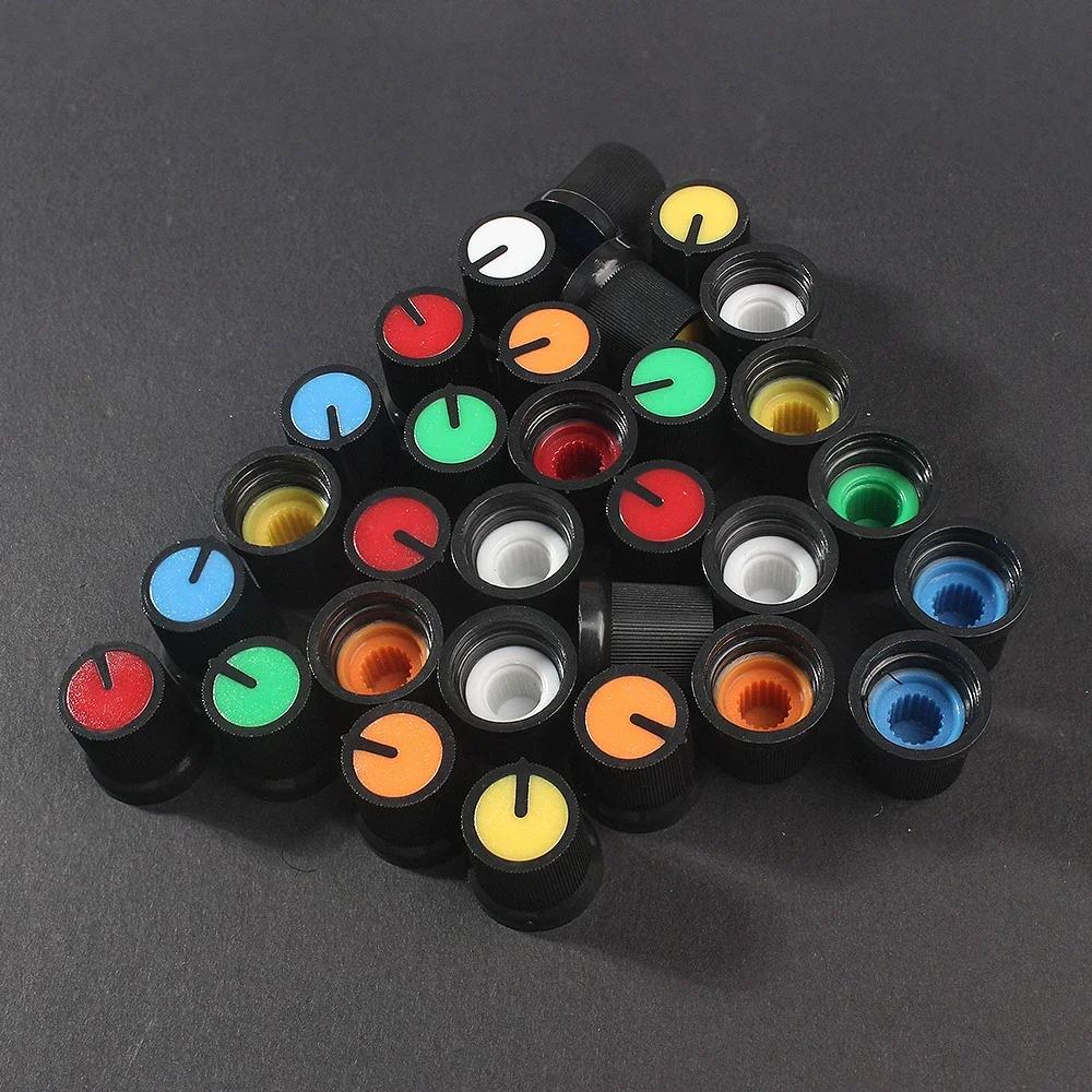15/30PCS Potentiometer knob cap combination kit AG2 AG3 15X17mm 24X15mm Potentiometer Knob Encoder Switch Cap