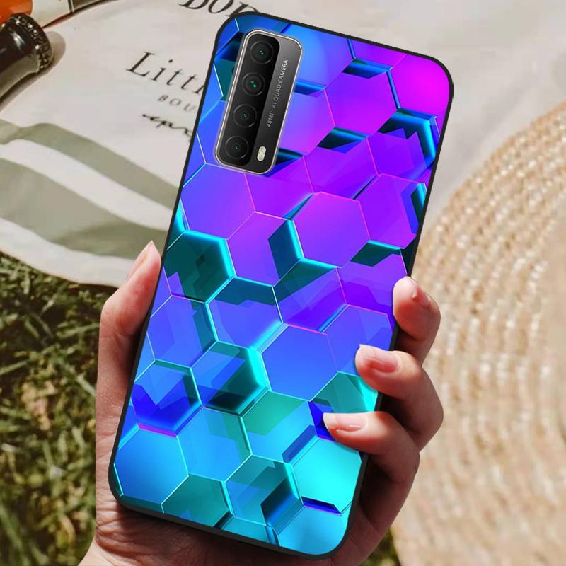 For Huawei P Smart 2021 Case Silicon Back Cover Phone Case For Huawei PSmart 2021 Soft Case P Smart 2021 6.67" Fundas bumper Bag