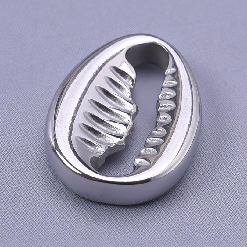 Starfish Conch Fish Tail Silver Color Stainless Steel Charms For Jewelry Making Supplies Ocean Animal Pendant 6pcs/Lot Breloque