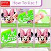 Disney Pearl Painting Set Sweet Minnie Mouse with Pearl Bow Sparkling Painting Craft Home Wall Decoration Handmade Gift
