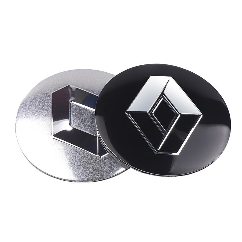 4pcs 56/60MM Car Wheel Center Caps Tyre Rim Hub Cover Stickers Badge For Renault Clio Megane DACIA Fluence Loguna Duster LoganSS9