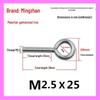 Closed Hook Eye Bolt Screw Ring Hanger - M2.5 to M8 Machine Thread