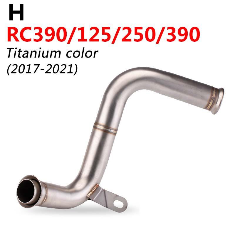 Motorcycle Exhaust Tailpipe for 125, 250, 390 DUKE & RC390 (2017-2020)