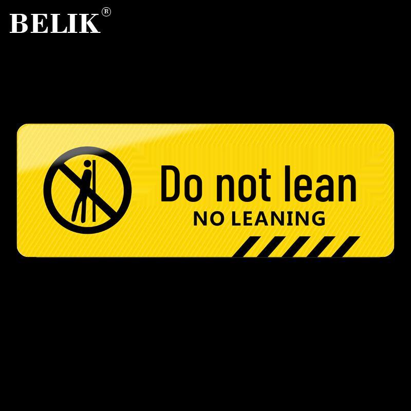 BELIK Ground Warning Stickers 28x10 CM