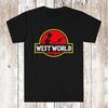 Westworld Retro Movie Symbol Men's Black T-Shirt Size S-5XL Unisex T-Shirt