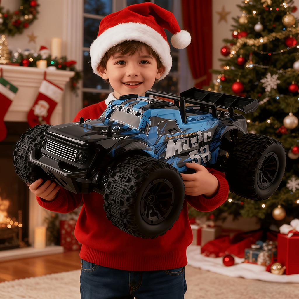 1:20 Scale 2.4GHz Remote Control Cool Stunt Car All-round Driving Lighting for Children's Off-road Racing Remote Control Car Boy's Gift