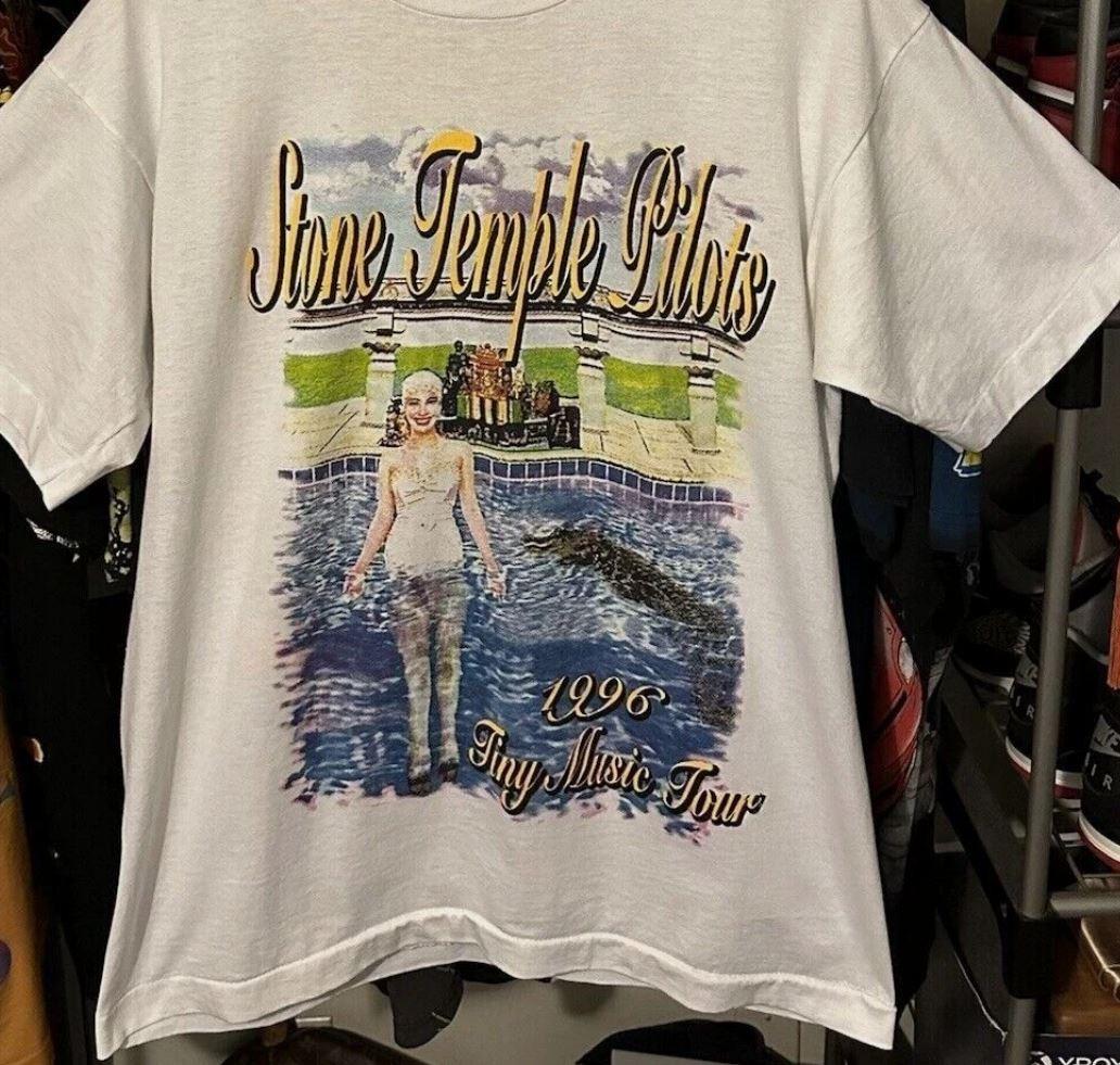 Stone Temple Pilots Tiny Music Tour 90s Band Music Unisex Tshirt S-5XL XL