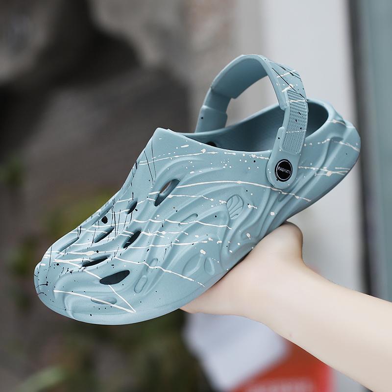 

Men s and Women s Anti Slip Baotou Slippers Cute Indoor and Outdoor Slippers Beach Shoes Summer Sandals Boys New Style 2025 40-41