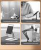 German Cantilever Phone Holder – 360° Rotating Overhead Stand for Live Streaming & Food Photography, Stable and Weighted