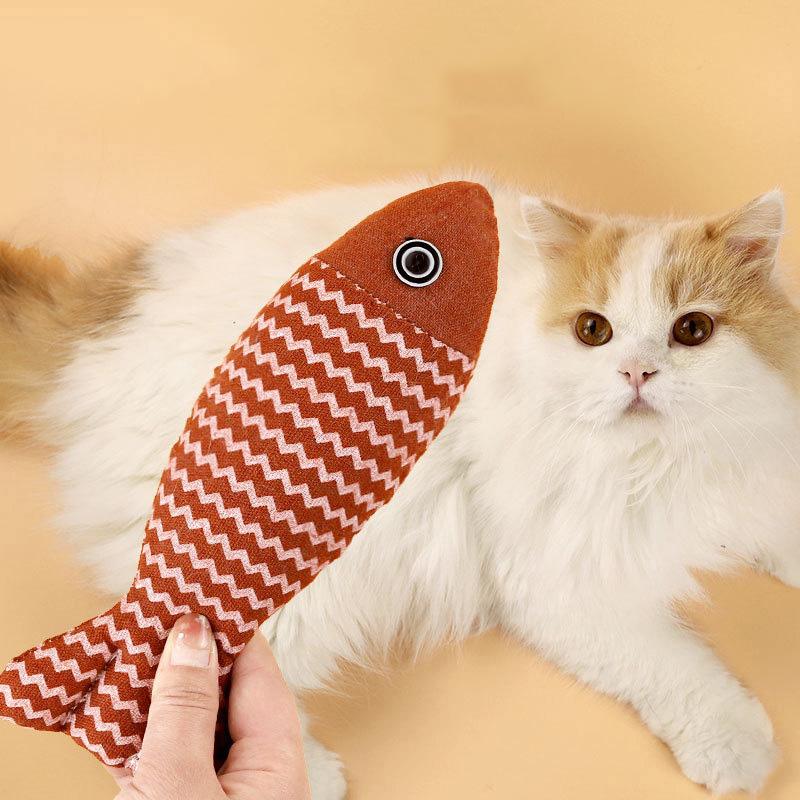 1/2/5pcs Catnip Cat Toy with Catnip Plush Cat Toys for Kitten Teeth Grinding Thumb Pillow Chewing Toy Claws Bite Pet Accessories