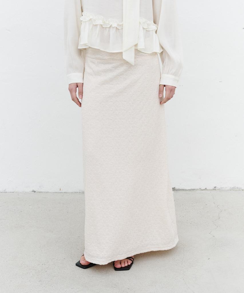 Bikomelli Sharon Lace Maxi Skirt_Ivory