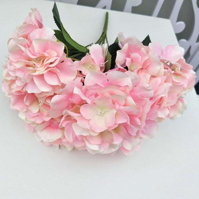 Hydrangea Simulation Flower Home Greenery Wedding Decoration Props Photography