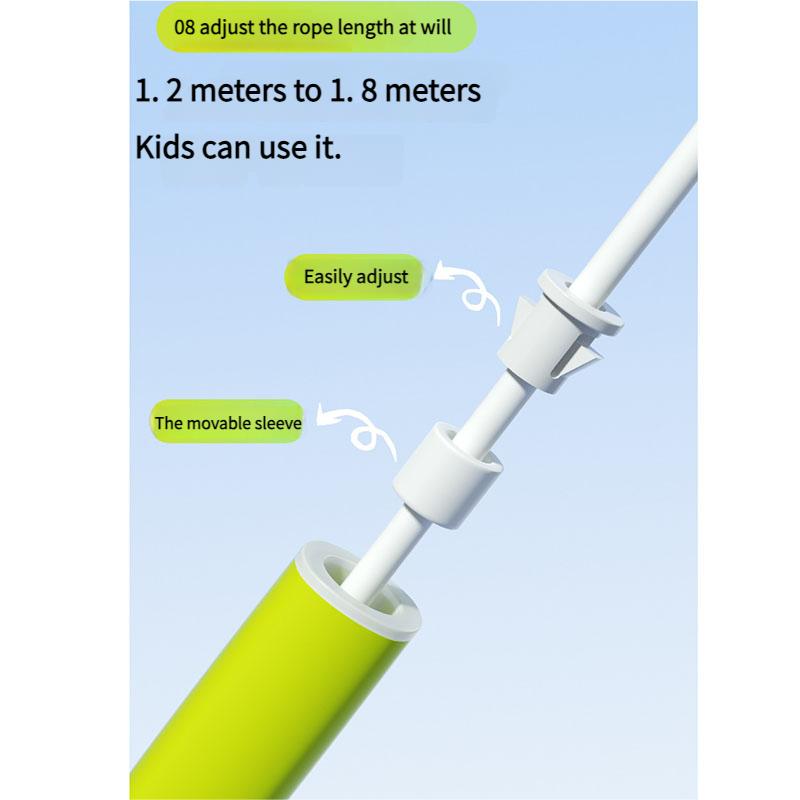 Student Tangle-Free Jump Rope Silicone Handle Speed Rope with Smooth Bearings for Sports Training, Fitness Sports, School Pe Classes