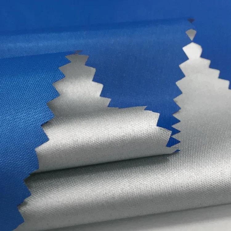 1-5Meters*148cm 190T Meetee Thin Waterproof Fabric Outdoor Sunscreen Sunshade Silver-coated Ripstop Umbrella Cloth Tent Material