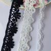 118,11 Zoll/9,84 Fuß pro Tasche, schwarz-weißer Spitzenbesatz, Kleidungsstoff, Nähzubehör, Tausendfüßler-Bänder, handgefertigt, DIY-Handwerk, Vorhang, Tasche, Schuhdekoration