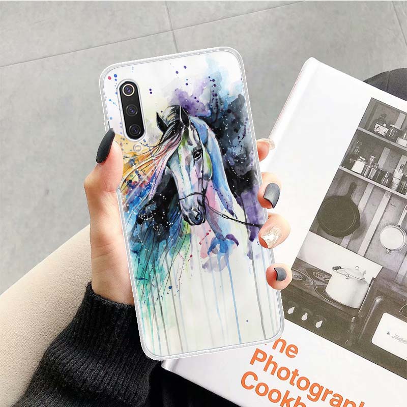 

Animal Oil Painting Cute Horse Phone Case For Xiaomi Redmi Note 13 14 15 Pro Plus 12S 12 14S 11S 11E 10 10S 11 11T 5G 4G Cover C Redmi Note 12 Pro 4G