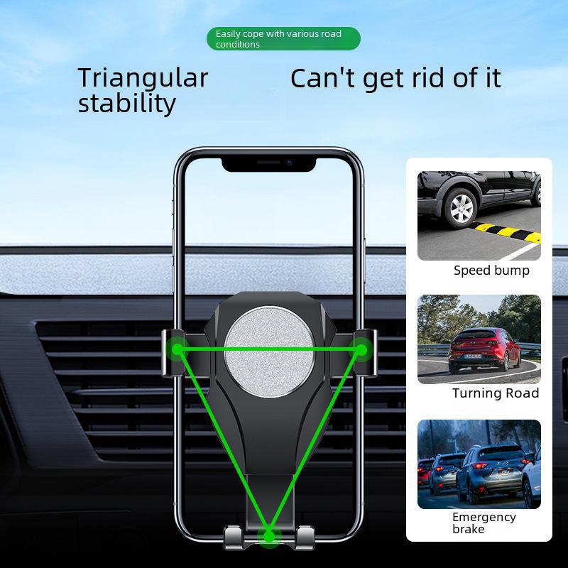 Rotatable Car Air Vent Phone Holder for Navigation