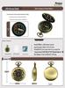 High-Precision Outdoor Pocket Watch Compass Pendant for Convenient Mountaineering and Exploration